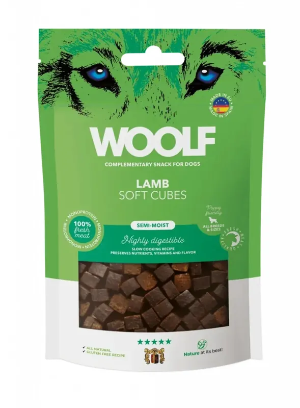 Rabatter | Soft Cubes Lamm Hundgodis - 100 g