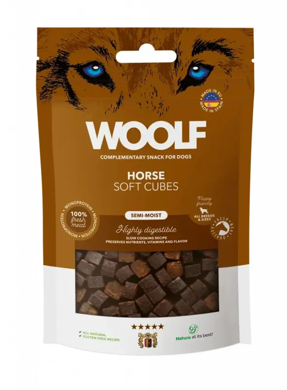 Soft Cubes Häst Hundgodis - 100 g | Deal