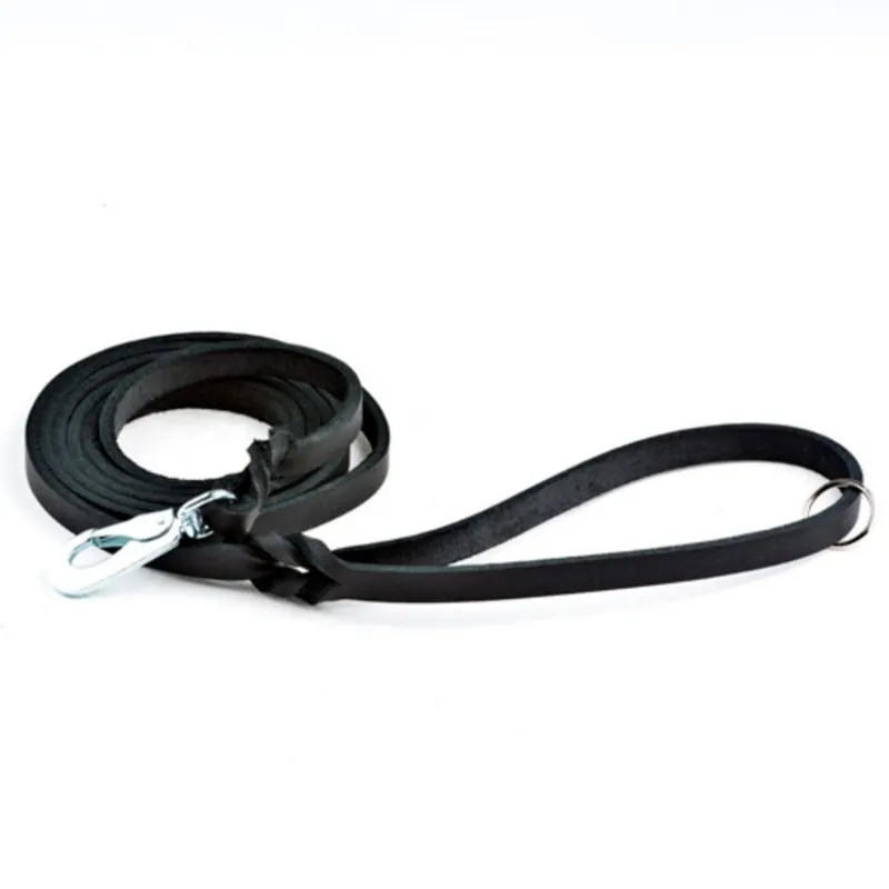 Feel Leather Braid Läderkoppel Svart (18 mm x 180 cm) - Direkt från tillverkaren