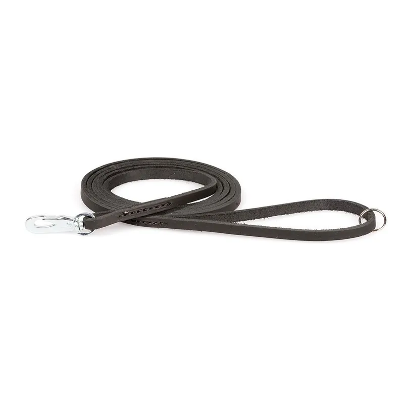 Feel Leather Seam Läderkoppel Svart (10 mm x 180 cm) | Specialpris