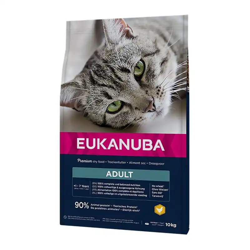 Superpris - Eukanuba Cat Adult Chicken (10 kg)