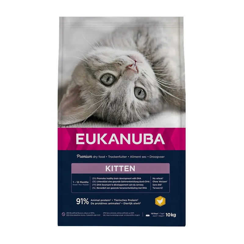 Passa på - Eukanuba Kitten Healthy Start Chicken (10 kg)
