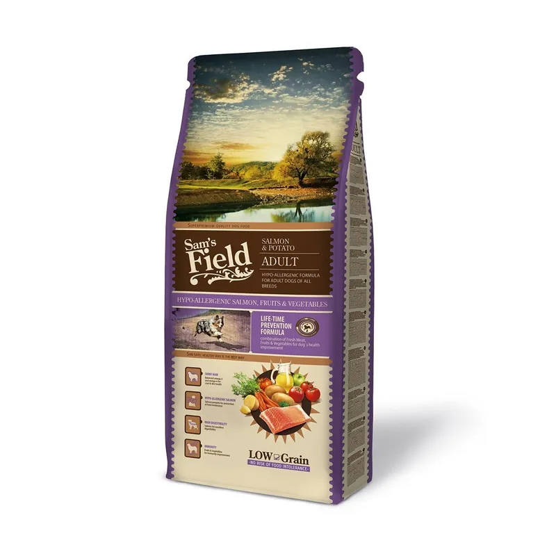 Sam‘s Field Adult Salmon & Potato (13 kg) | Dagens erbjudande