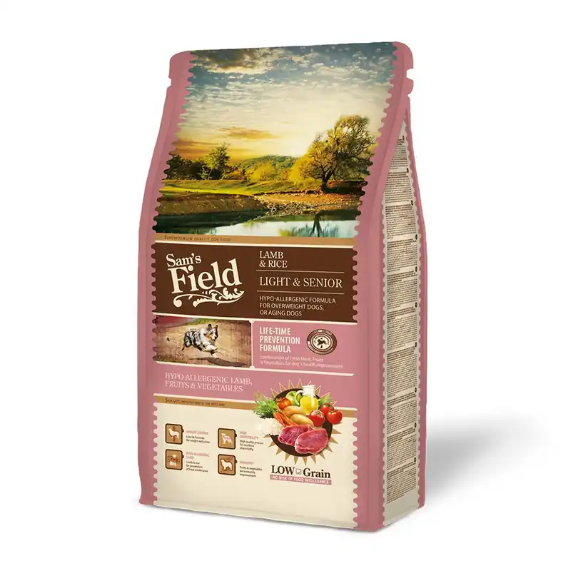 Sista chansen - Sam‘s Field Light & Senior Lamb & Rice (2,5 kg)