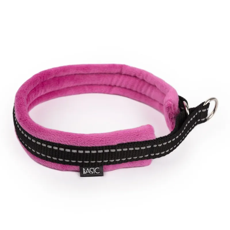Bra pris just nu - Basic Cosy Halsband Halvstryp Rosa (XS)