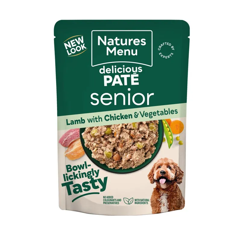 Natures menu Dog Senior Lamb 300 g | Trygg betalning