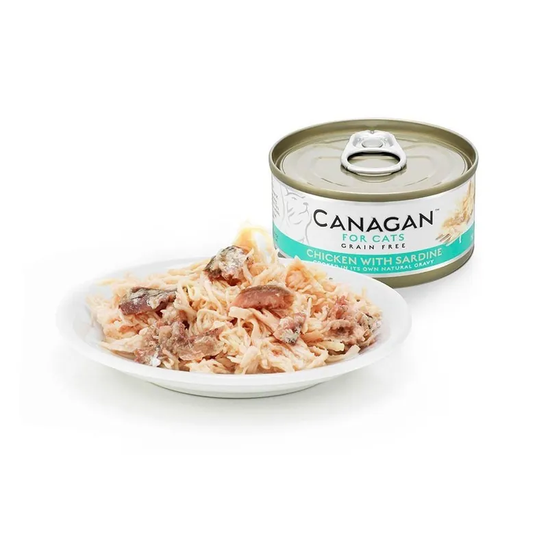 Canagan Cat Kyckling Med Sardiner 75 g - Storsäljare