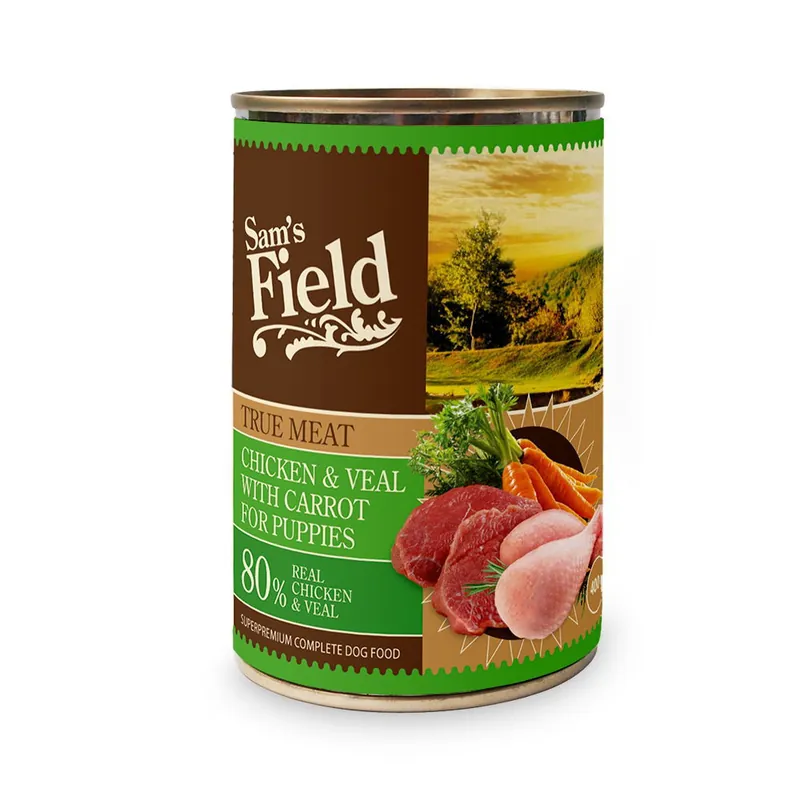 Sam‘s Field Puppy Chicken & Veal 400 g - Reapris