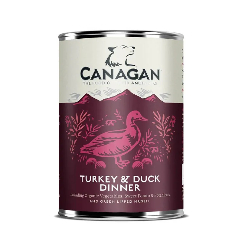 Canagan Turkey & Duck Dinner 400 g - Professionell kvalitet
