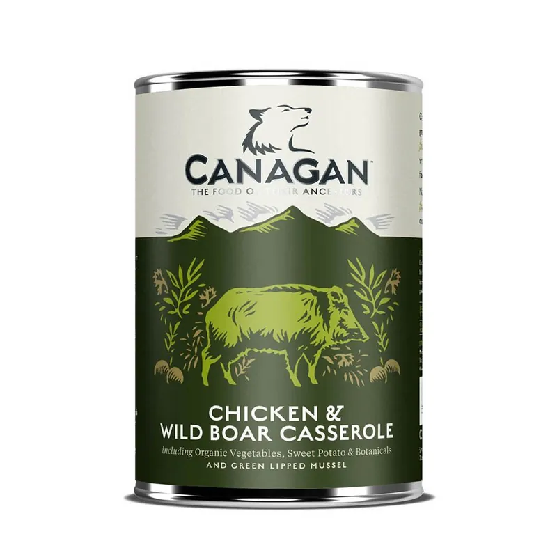 Toppsäljare - Canagan Chicken & Wild Boar Casserole 400 g