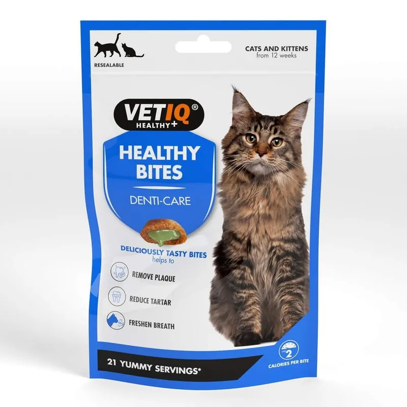 Utförsäljning | VetIQ Cat Healthy Bites Dental 65 g