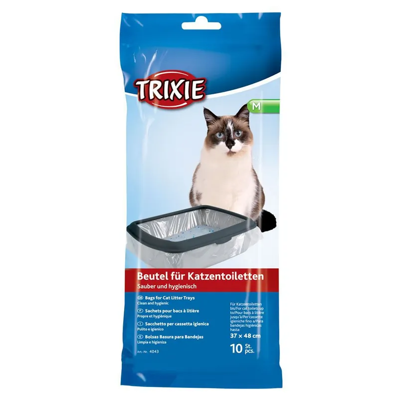 Trixie Kattlådspåsar 10-pack (M) - Finns att beställa