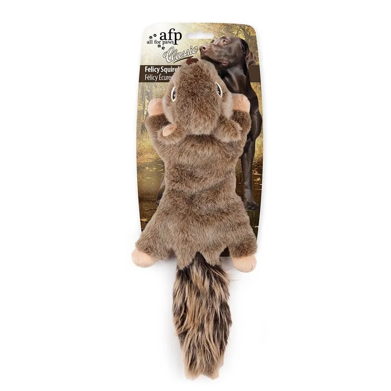 All For Paws Woodland Classic Hundleksak Ekorre - Kan beställas online