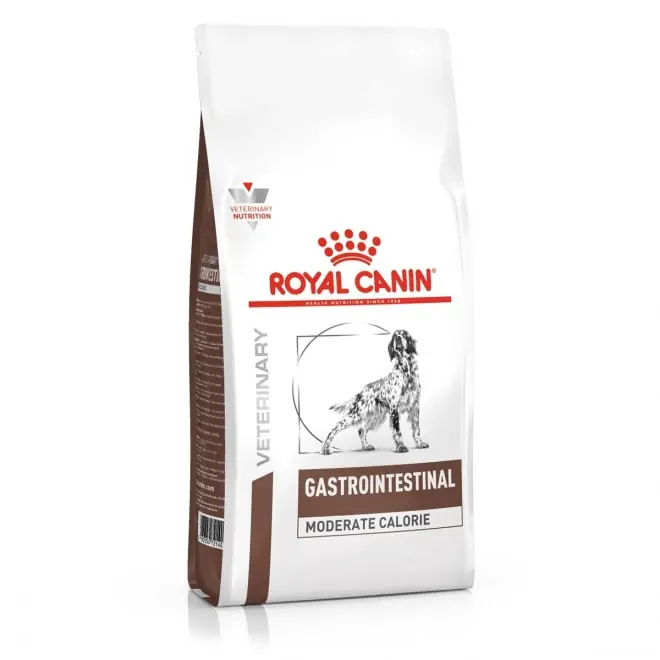 Beställ idag - Royal Canin Veterinary Diet Dog Gastrointestinal Moderate Calorie (2 kg)