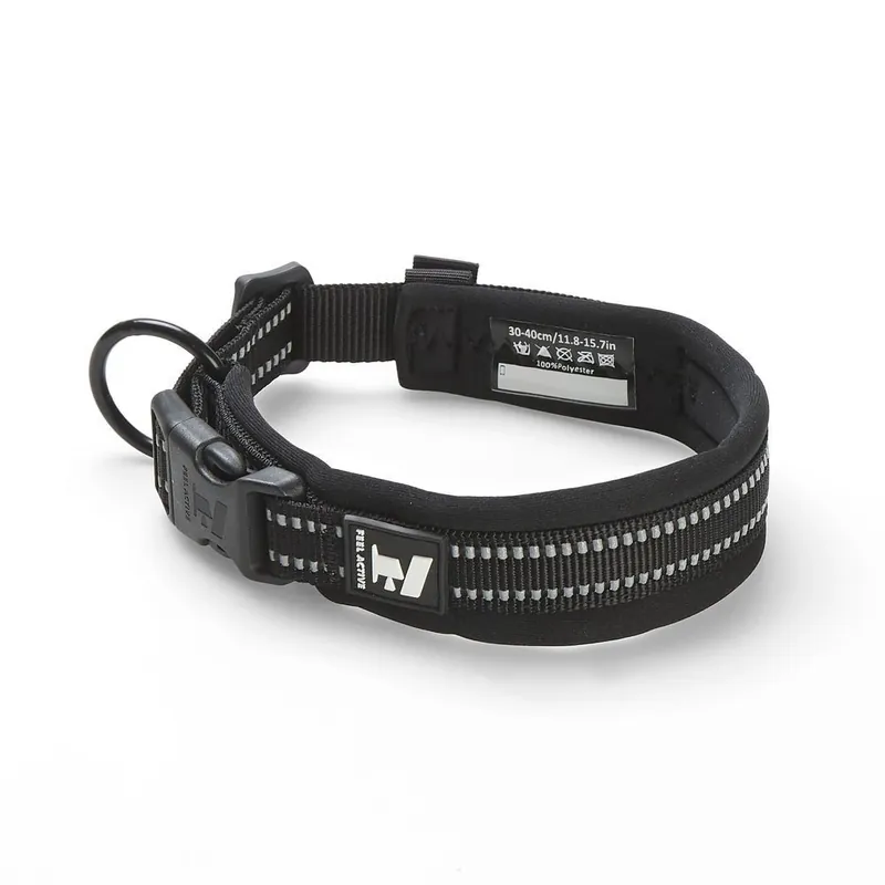 Feel Active Vadderat Halsband Svart (30-40 cm) | Endast ett fåtal kvar