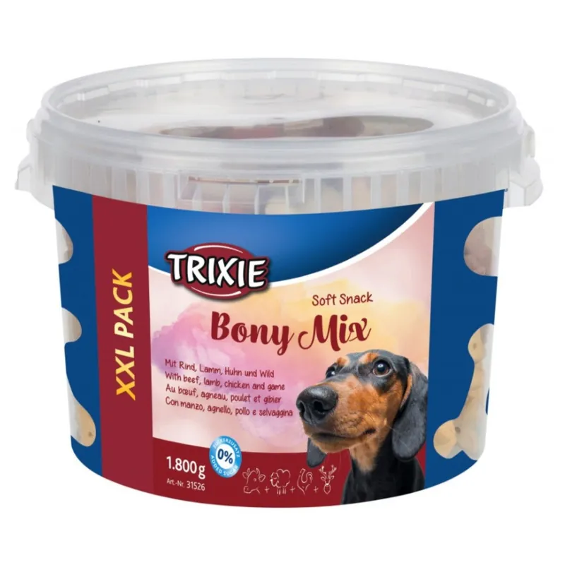 Nytt lägre pris | Trixie Bony Mix Mjukt Hundgodis 1800 g