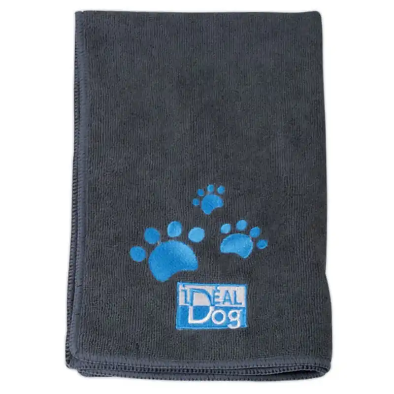 Ideal Dog Hundhandduk Svart 2-pack (60 x 100 cm) | Populär