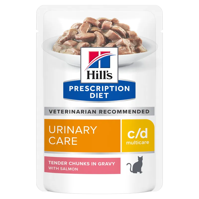 Dagens deal | Hill‘s Prescription Diet Feline c/d Multicare Urinary Care Salmon 12x85 g