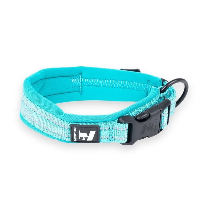Topprodukt | Feel Active Vadderat Halsband Turkos (25-35 cm)