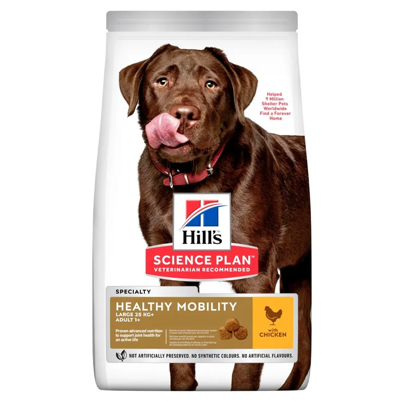 Hill‘s Science Plan Dog Adult Healthy Mobility Large Breed Chicken 14 kg | Enkel retur