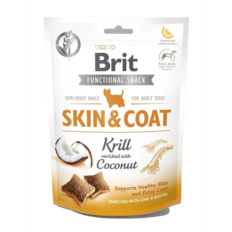 Brit Care Functional Snack Skin &Coat Krill 150 g | Rea