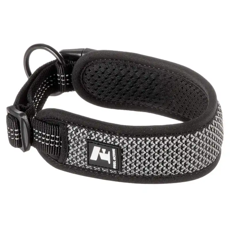 Prissänkt | Feel Active Reflective Halsband Svart (45-55 cm)
