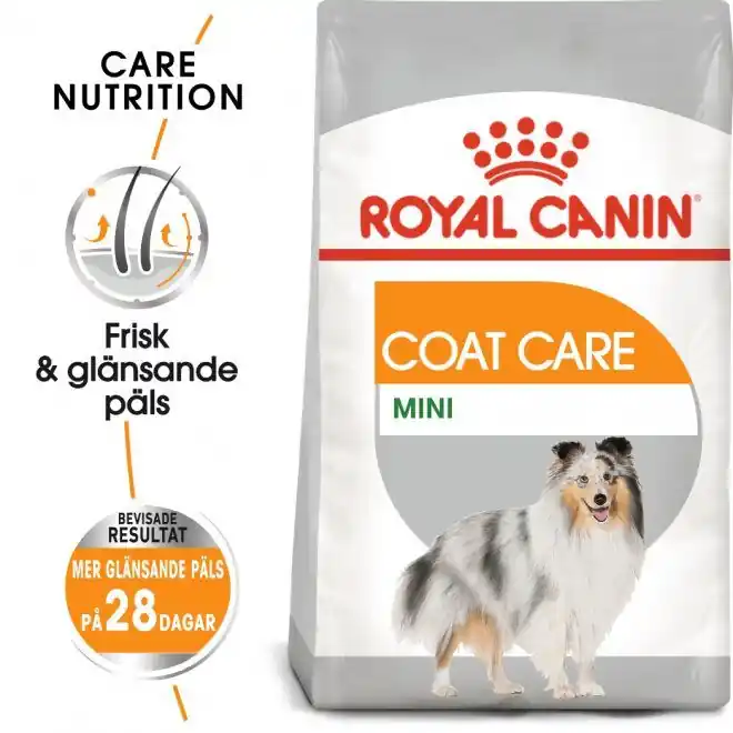Deal - Royal Canin Coat Care MINI Torrfoder för hund 3 kg