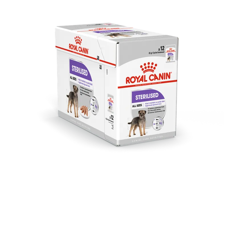 Ny lansering | Royal Canin Sterilised WET Våtfoder för hund 12x85 g