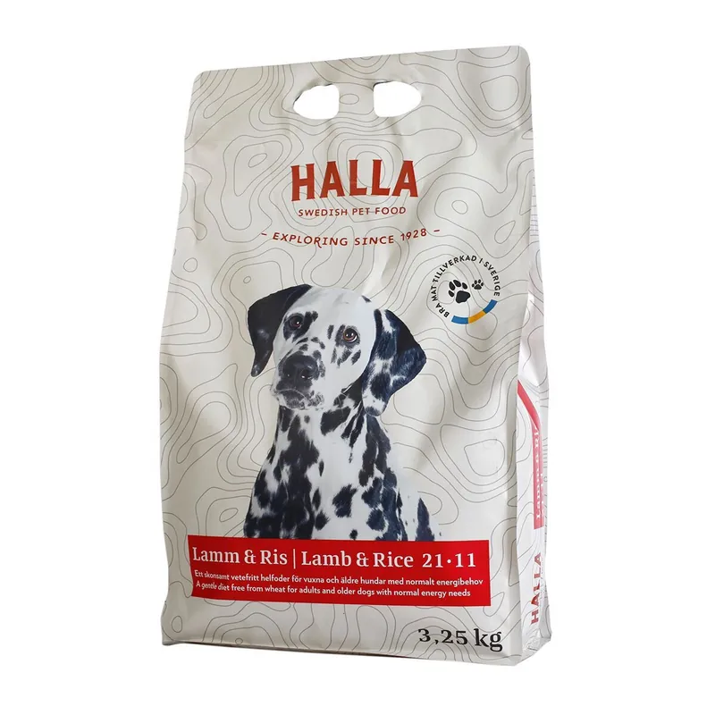 Kan beställas - Halla Lamm & Ris 21-11 (3,25 kg)