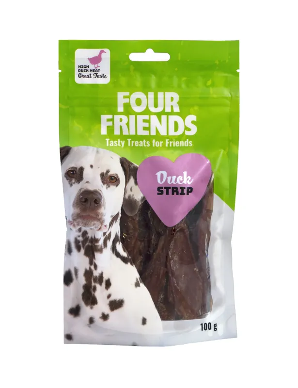 Populärt just nu | Belöningsgodis FourFriends Duck Strip 400g