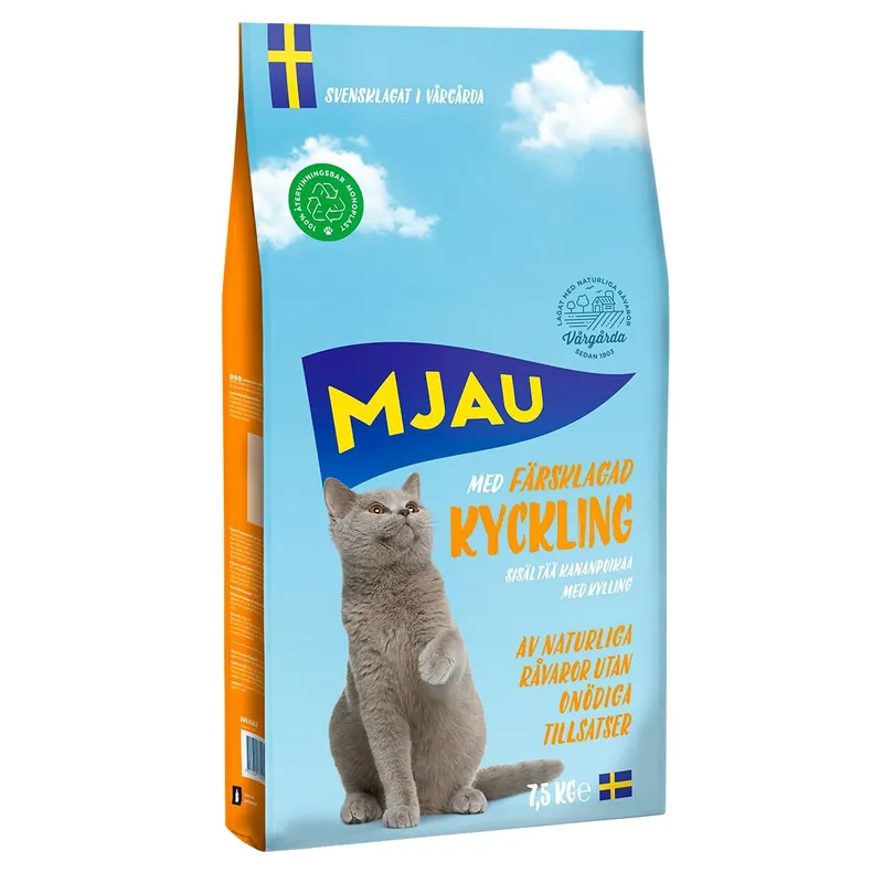 Mjau Kyckling (7,5 kg) | Bästa pris