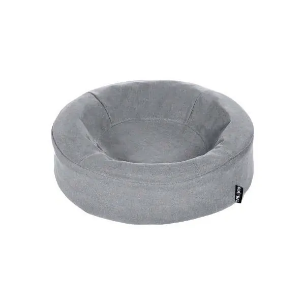 Toppsäljare | Bia Bed Överdrag Rund/Oval Bomull Grå (50x50x12,5 cm)