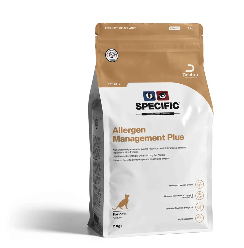 Finns i lager - Specific Cat FOD-HY Allergen Management Plus 2 kg (2 kg)