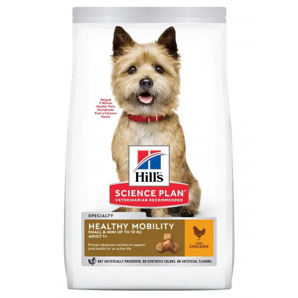 Hill‘s Science Plan Dog Adult Healthy Mobility Small & Mini Chicken (6 kg) | Sista chansen