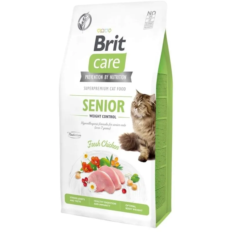 Brit Care Cat Grain Free Senior Weight Control (2 kg) - Köp online