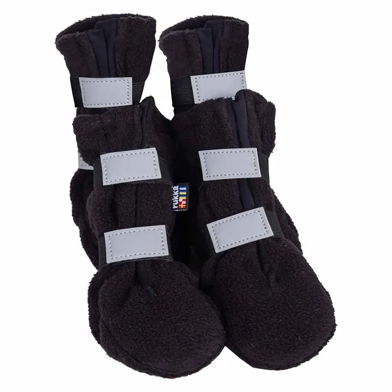 Premiumkvalitet - Rukka Hundsocka Fleece Svart (7)