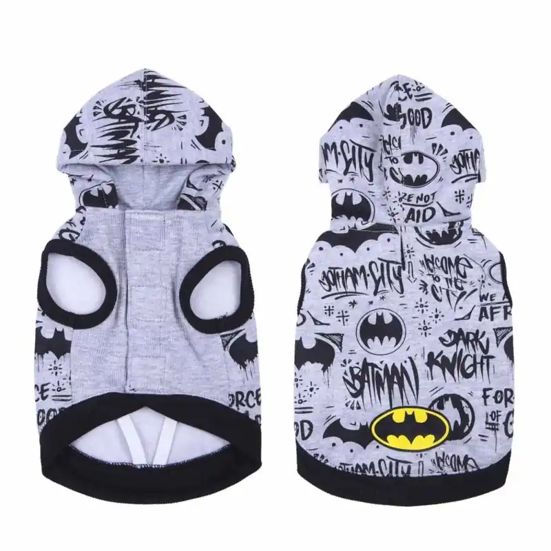 Rekommenderas - For FAN Pets Batman Hundtröja Grå (M)