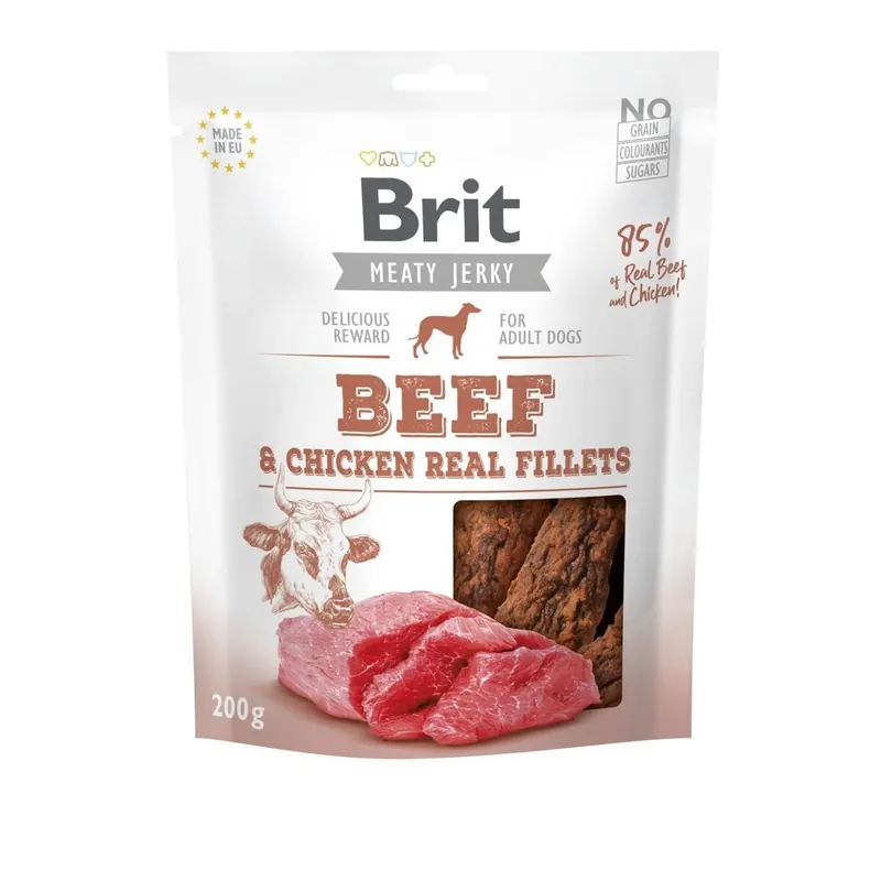 Populärt just nu - Brit Care Meaty Jerky Beef Fillets (200 g)