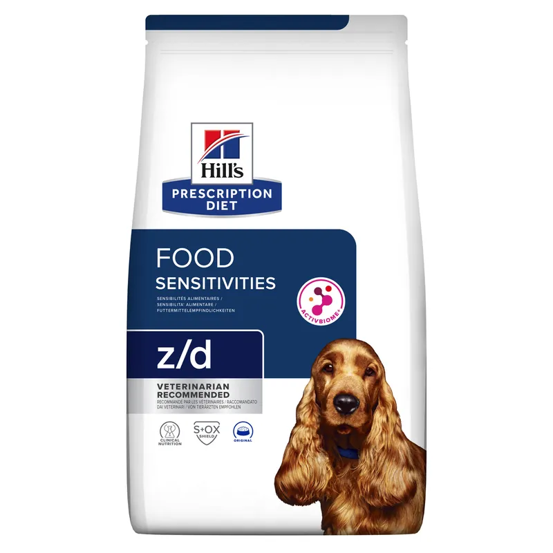 Passa på - Hill‘s Prescription Diet Canine z/d Food Sensitivities Original (3 kg)