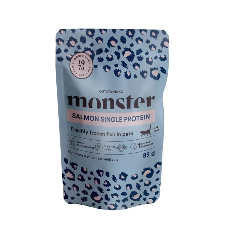Monster Cat Adult Salmon 85 g | Populärt just nu
