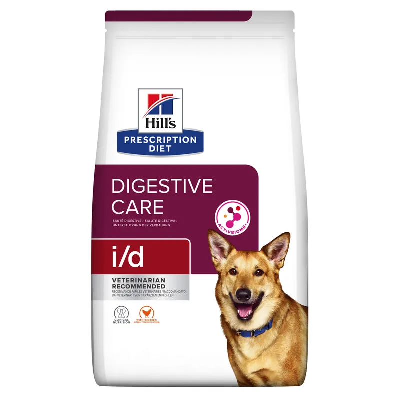Hill‘s Prescription Diet Canine i/d Digestive Care Chicken (4 kg) - Gratis retur