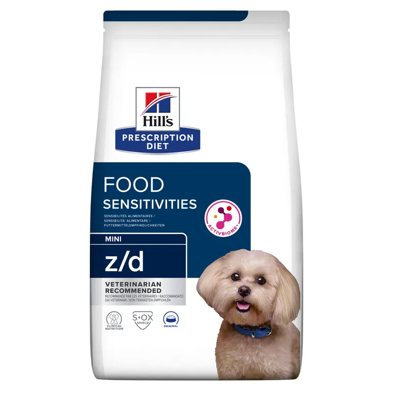 Hill‘s Prescription Diet Canine z/d Food Sensitivities Mini 1 kg - Populär