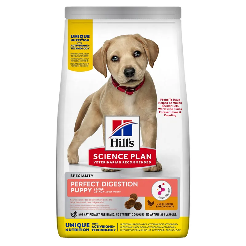 Kanonpris | Hill‘s Science Plan Puppy Large Perfect Digestion Chicken (12 kg)
