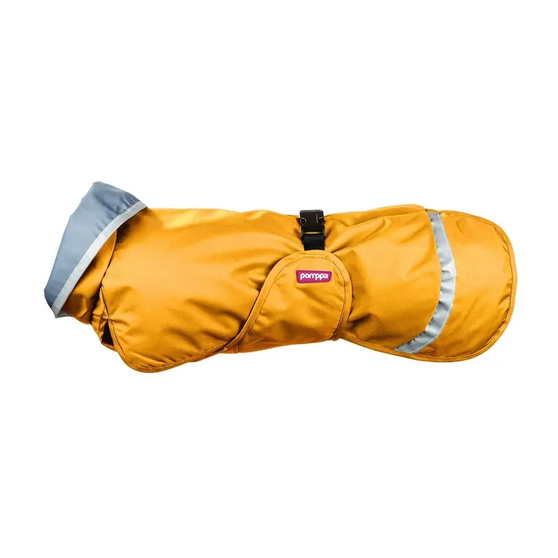 Pomppa Sade Regntäcke Hund Gul (28 cm) | Expressleverans