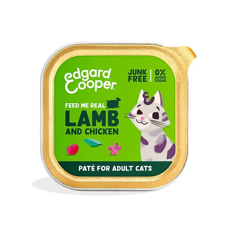 Edgard&Cooper Cat Lamb & Chicken 85 g | Bara denna vecka