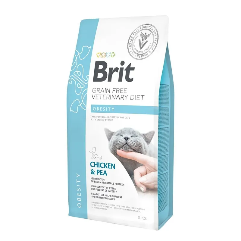 Brit Veterinary Diet Cat Obesity Grain Free (5 kg) - Handla online