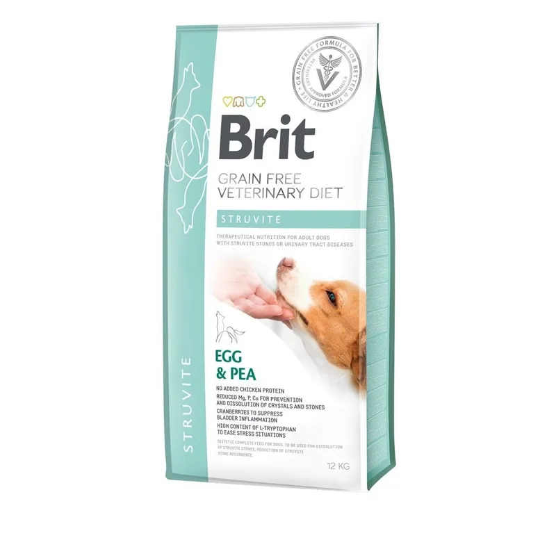 Nyligen lanserat | Brit Veterinary Diet Dog Struvite Grain Free (12 kg)