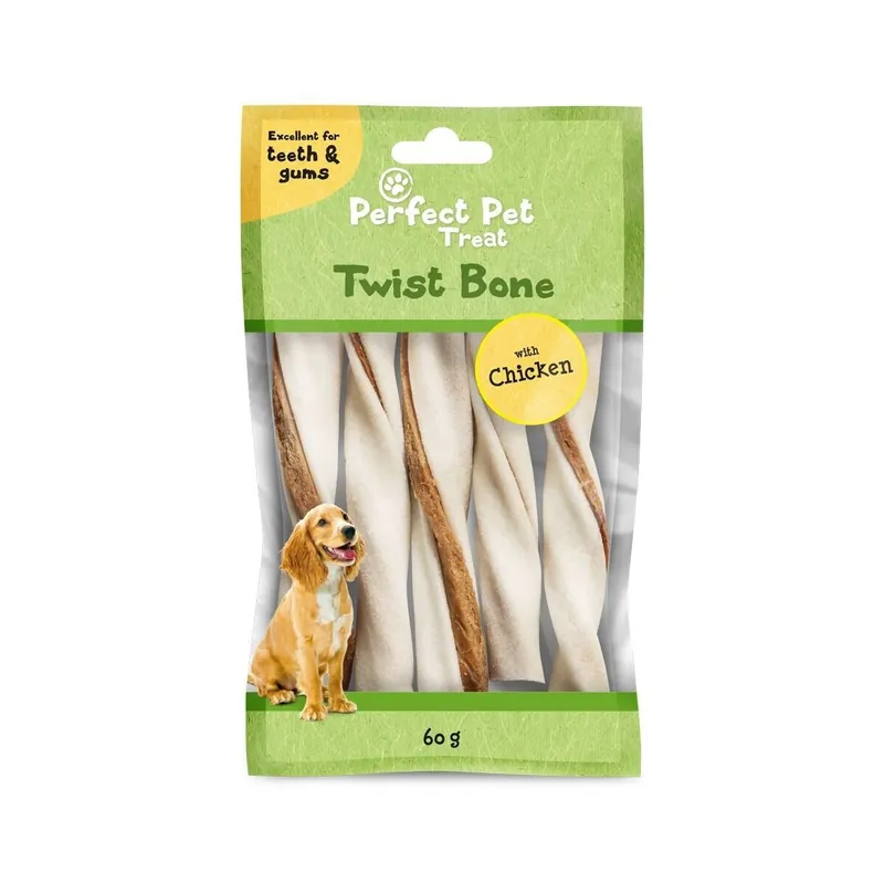 Perfect Pet Twist Tuggben Chicken 11,5 cm 5-pack | Sänkt pris