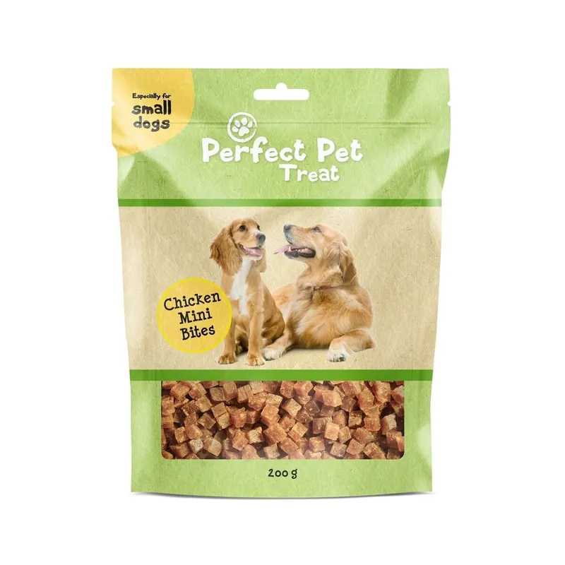 Perfect Pet Mini Chicken Bites 200 g | Hög kvalitet