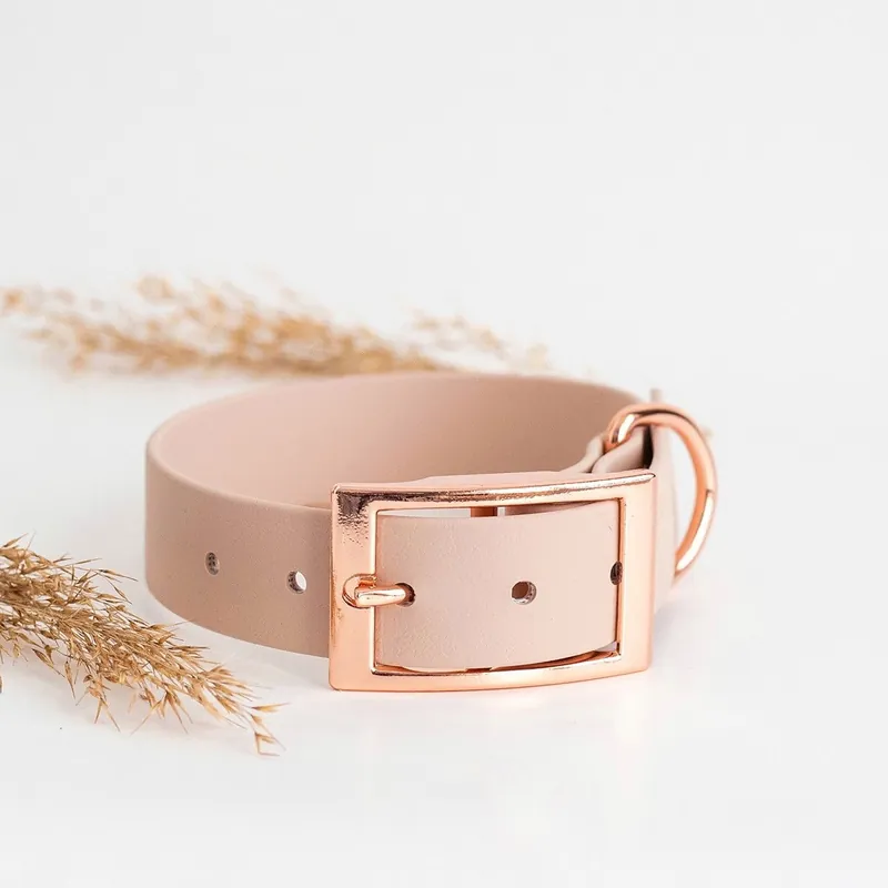 Reapris - Tyylivoitto Classy Hundhalsband Stor Modell Beige (M)